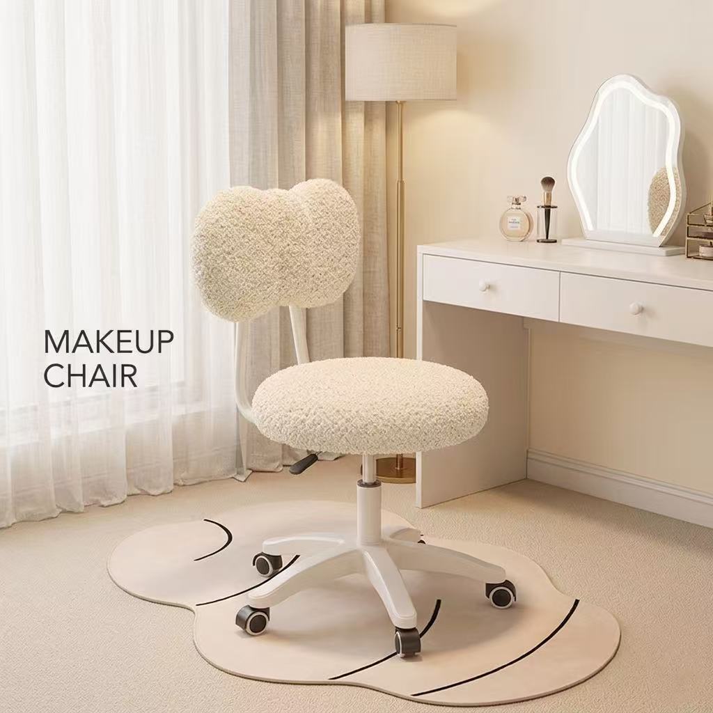 Office Furniture And Desks - Linda Silla de Oficina Giratoria Boucle
