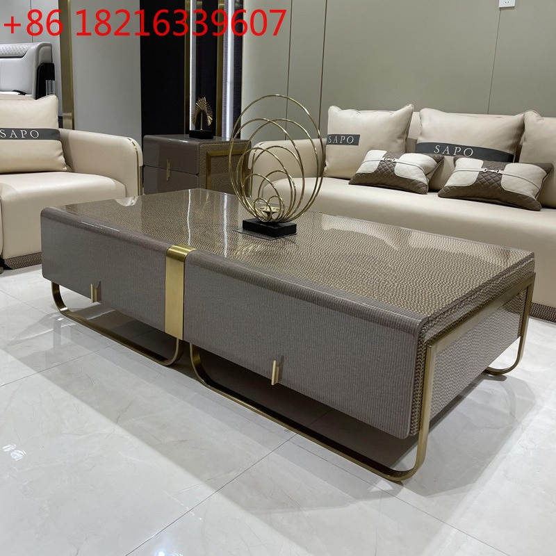 Office Furniture Hong Kong - Mesa de centro larga de madera