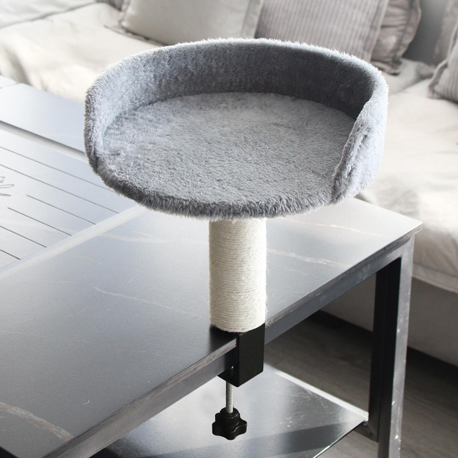 Under Desk Hammock - Cama flotante ajustable para gatos con