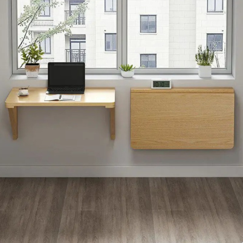 Office Furniture For Small Spaces - Escritorio Plegable de Pared, Escritorio Flotante