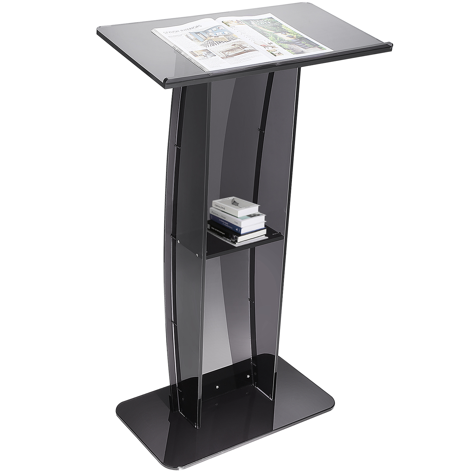 Office Furniture For Small Spaces - SucceBuy-soporte de podio acrílico de 47