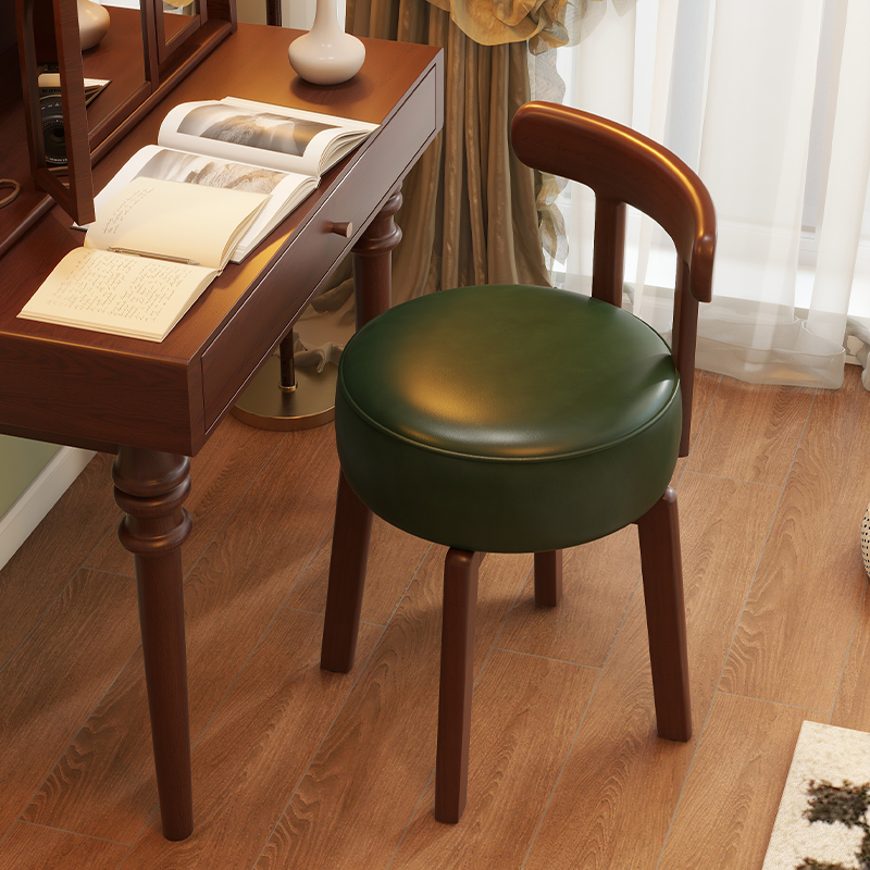 Office Furniture And Desks - Silla giratoria de madera maciza, cojín