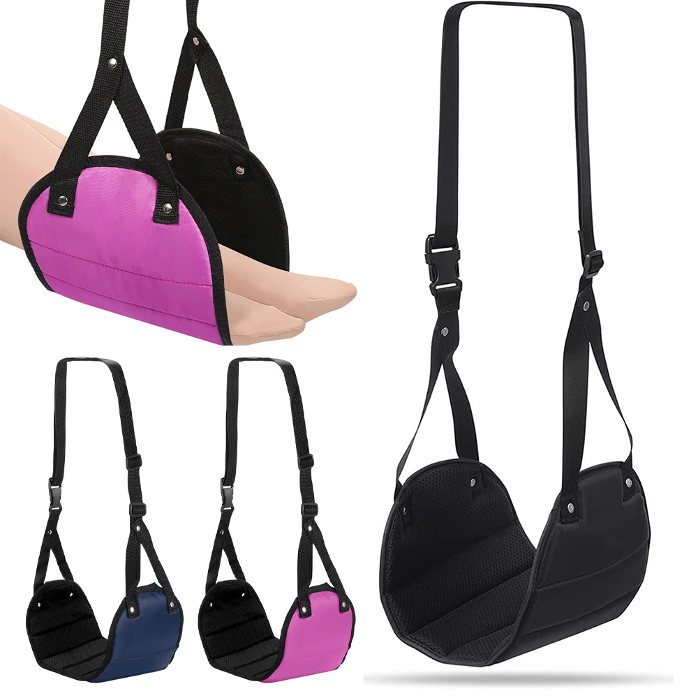 Under Desk Hammock - Hamaca para pies de avión, reposapiés