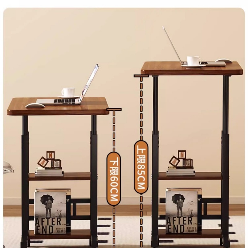 Mesa de Noche Móvil con Ruedas - Office Furniture For Small Spaces reseña y precio