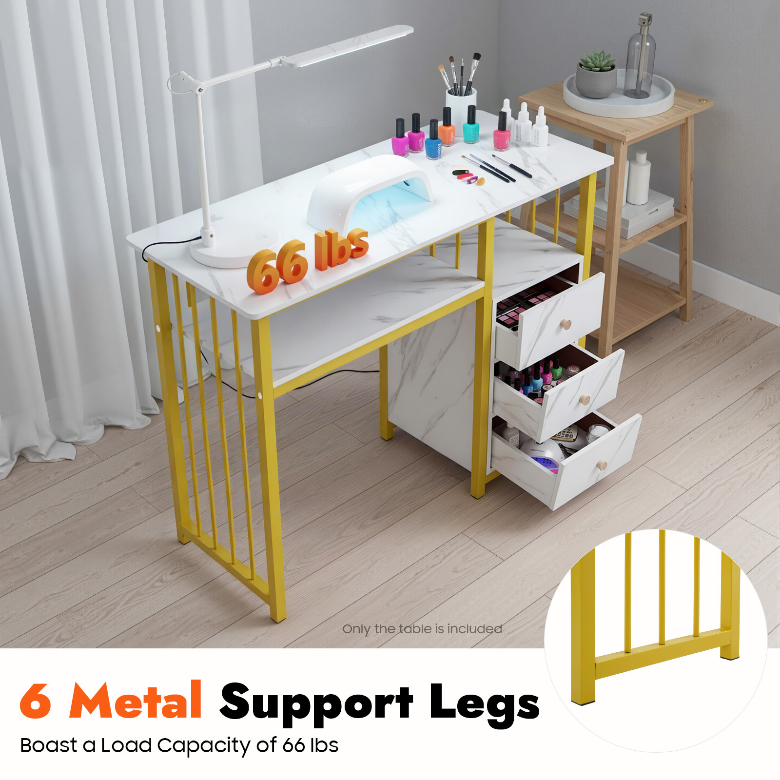 Mesa de Manicura con Textura M - Office Furniture For Small Spaces reseña y precio
