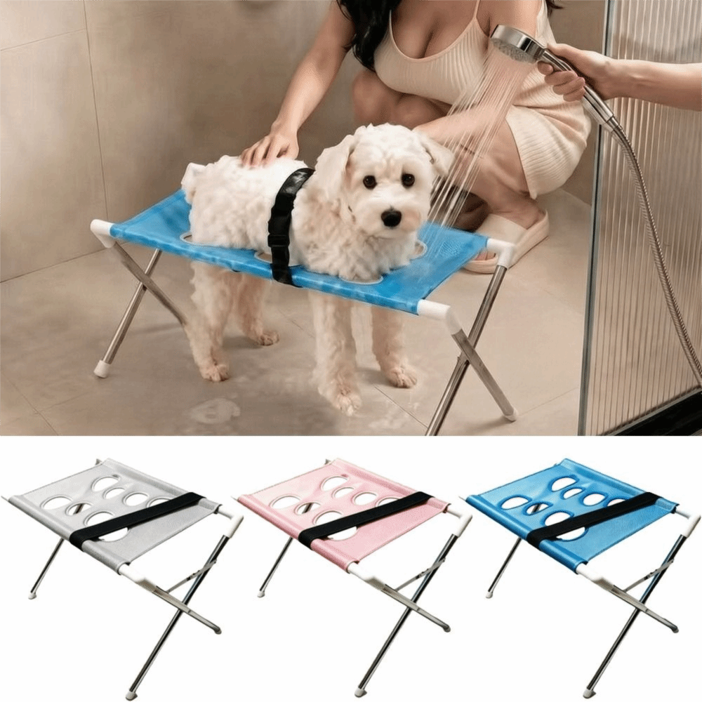 Mesa de peluquería plegable pa - Under Desk Hammock reseña y precio