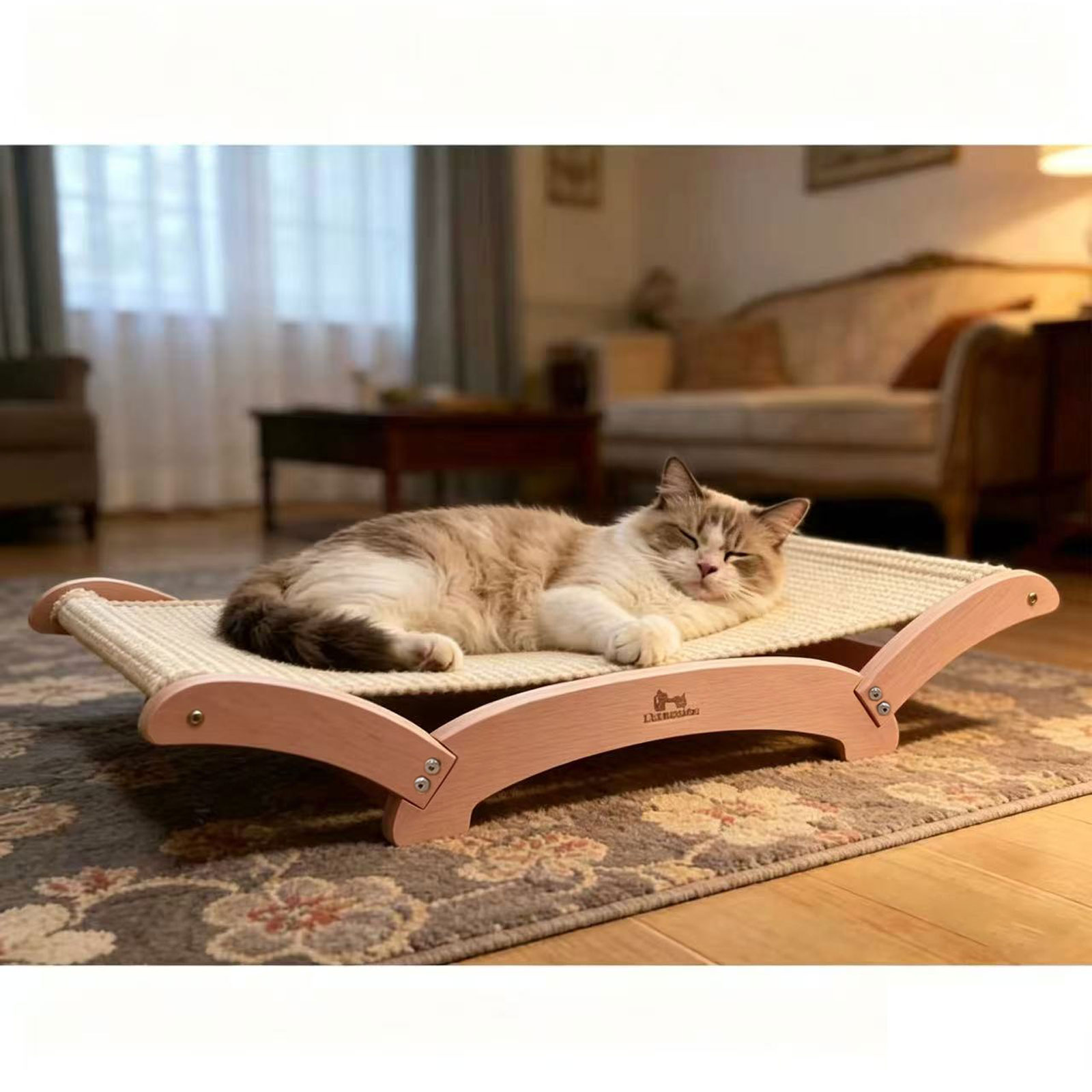 Cama Rascador de Sisal para Ga - Under Desk Hammock reseña y precio
