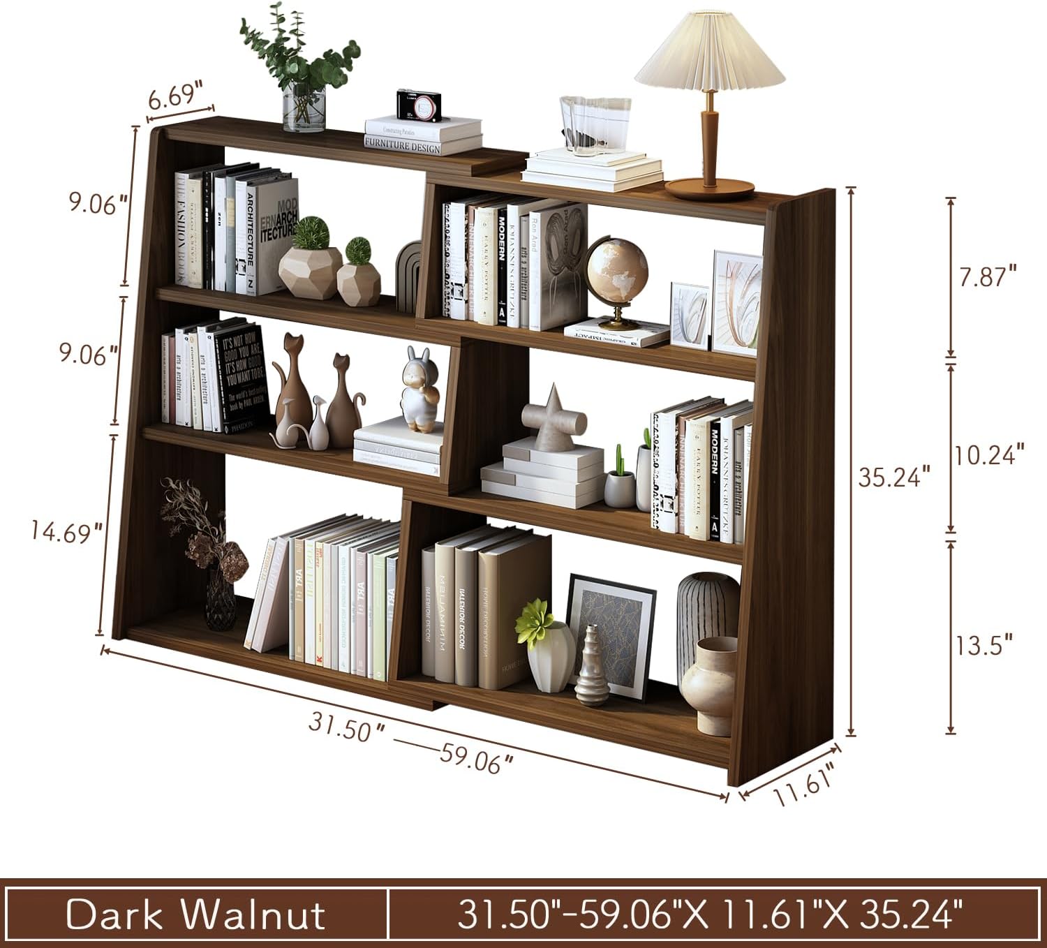 Estantería de madera extensibl - Office Furniture For Small Spaces reseña y precio