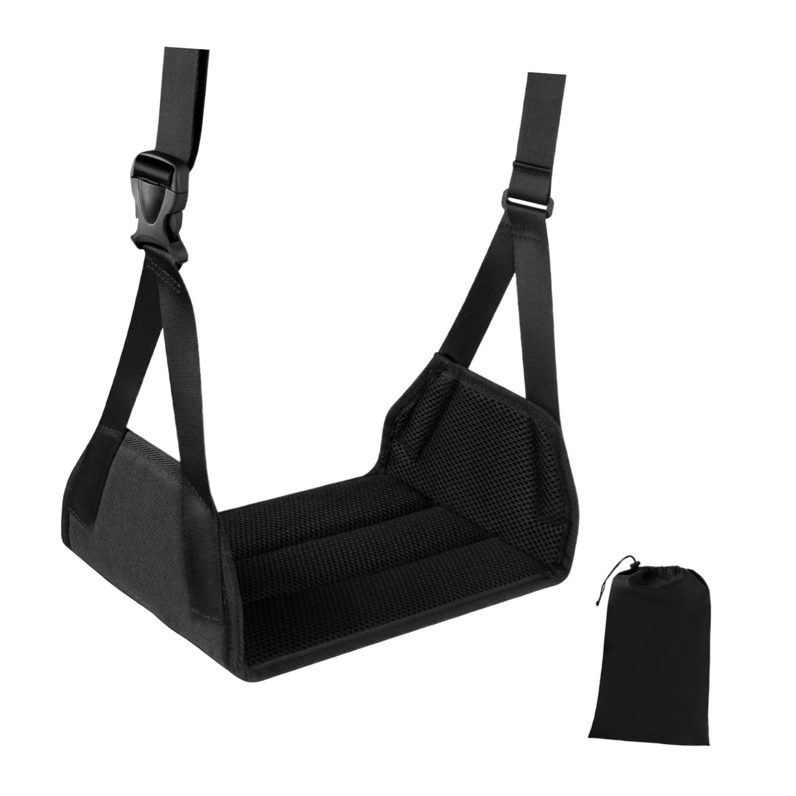 Hamaca reposapiés de avión deb - Under Desk Hammock reseña y precio
