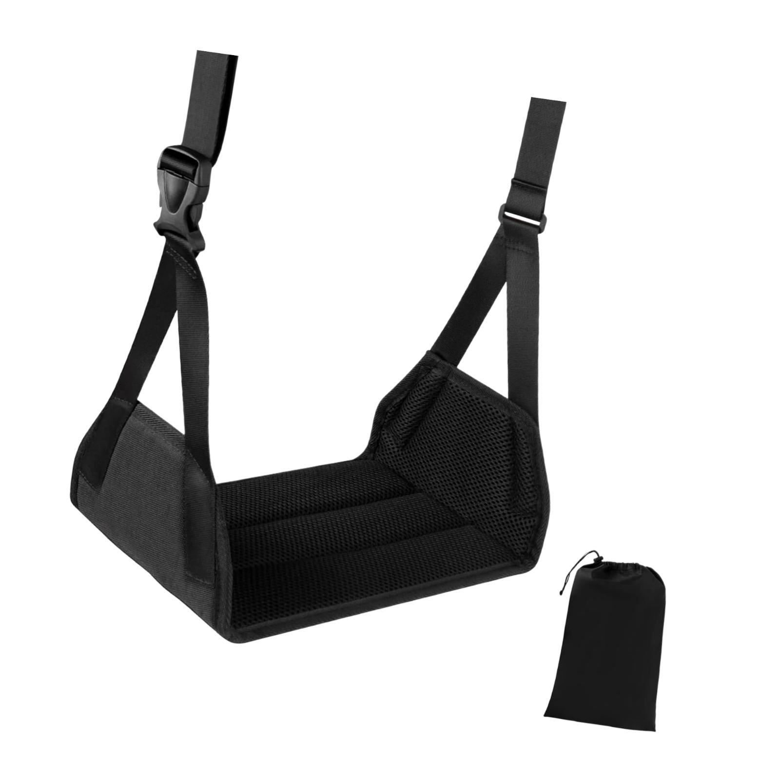 Hamaca reposapiés de avión deb - Under Desk Hammock reseña y precio