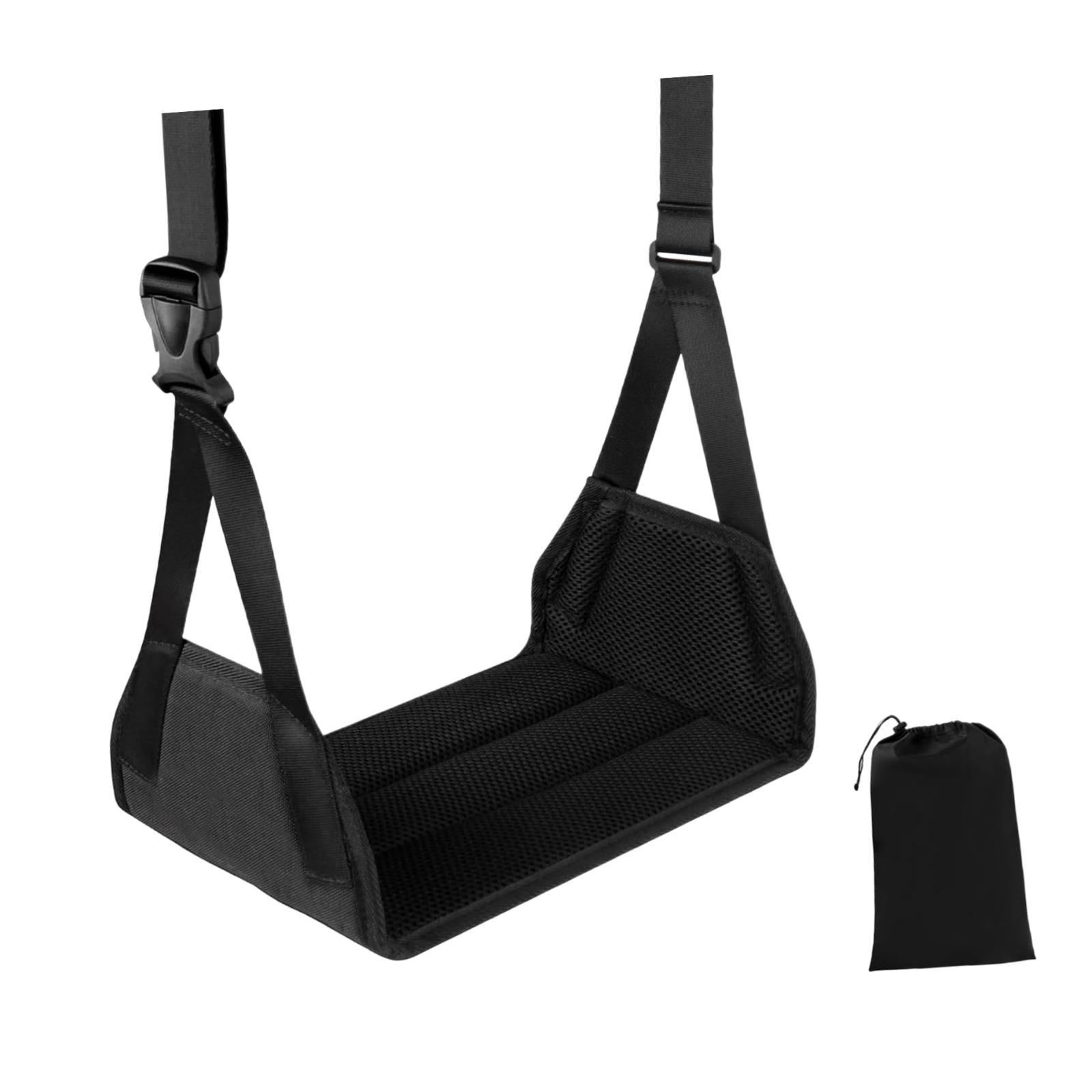Hamaca reposapiés de avión deb - Under Desk Hammock reseña y precio