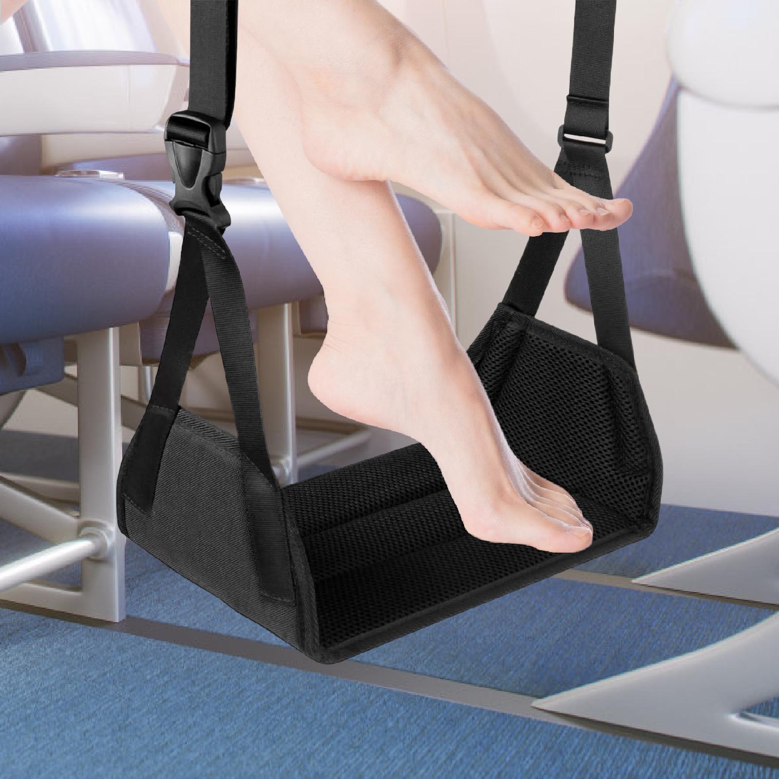 Hamaca reposapiés de avión deb - Under Desk Hammock reseña y precio