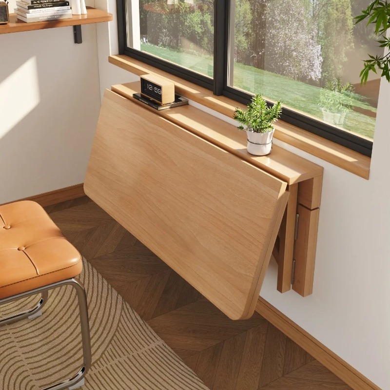 Escritorio Plegable de Pared,  - Office Furniture For Small Spaces reseña y precio