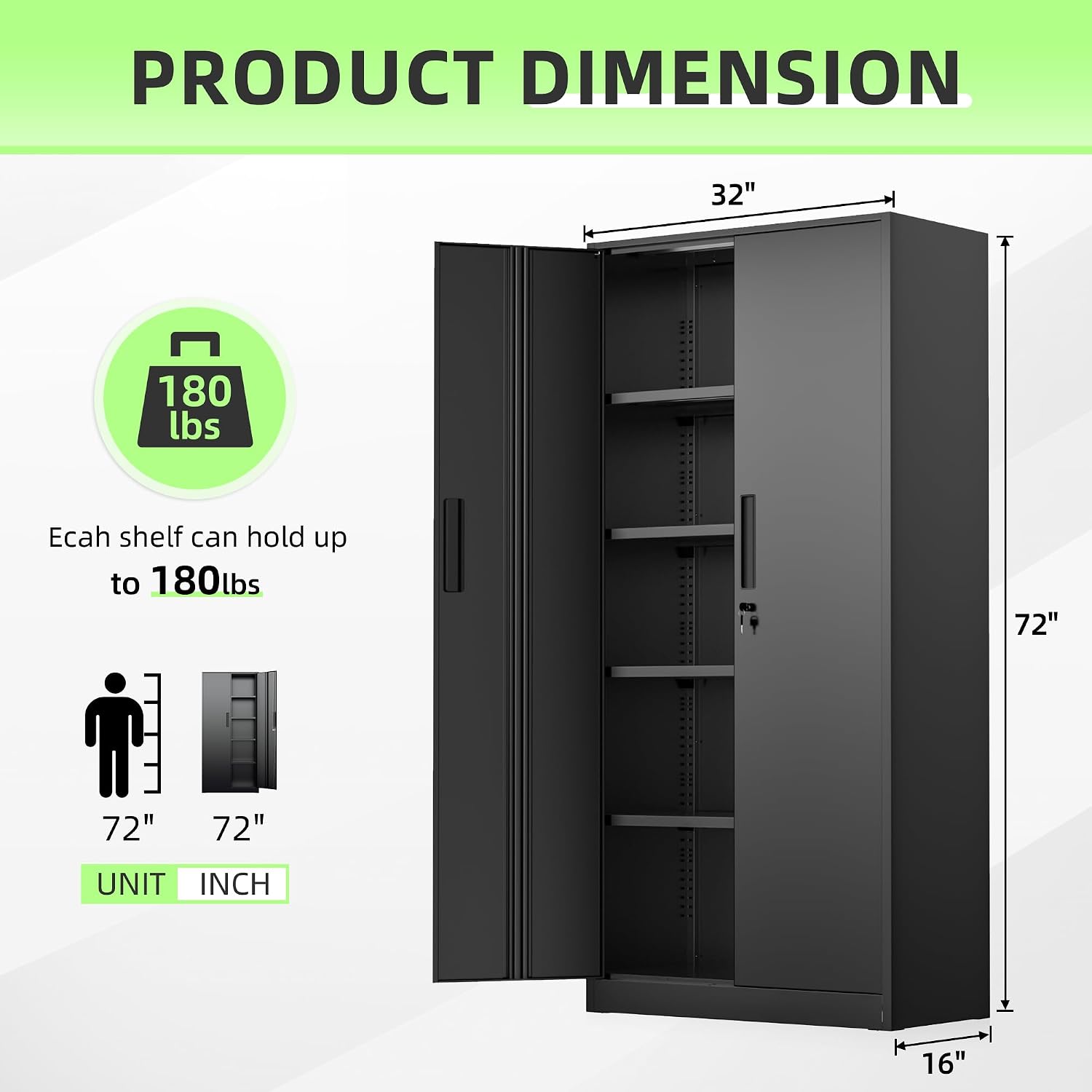 Armario de Almacenamiento Metá - Office Storage Cabinet reseña y precio