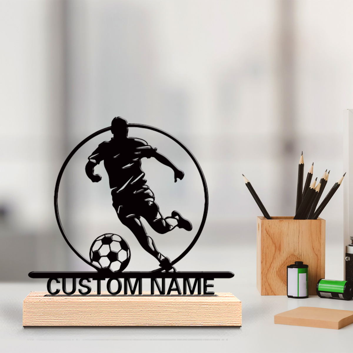 Estatua Metálica Personalizada - Office Furniture Used reseña y precio