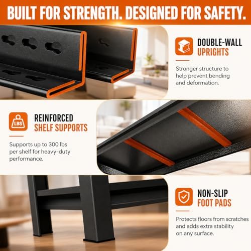 Estantería Metálica de 5 Nivel - Bookshelf 5 Tier reseña y precio