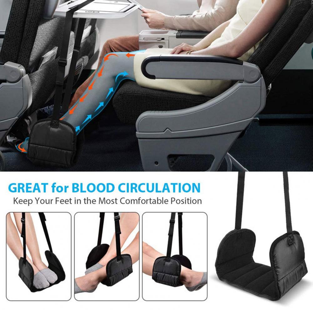 Hamaca para Pies de Avión con  - Under Desk Hammock reseña y precio