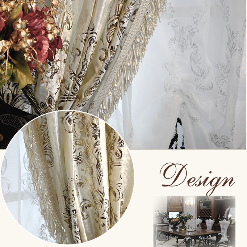 Cortinas de Lujo Blancas con O - Office Furniture Hong Kong reseña y precio