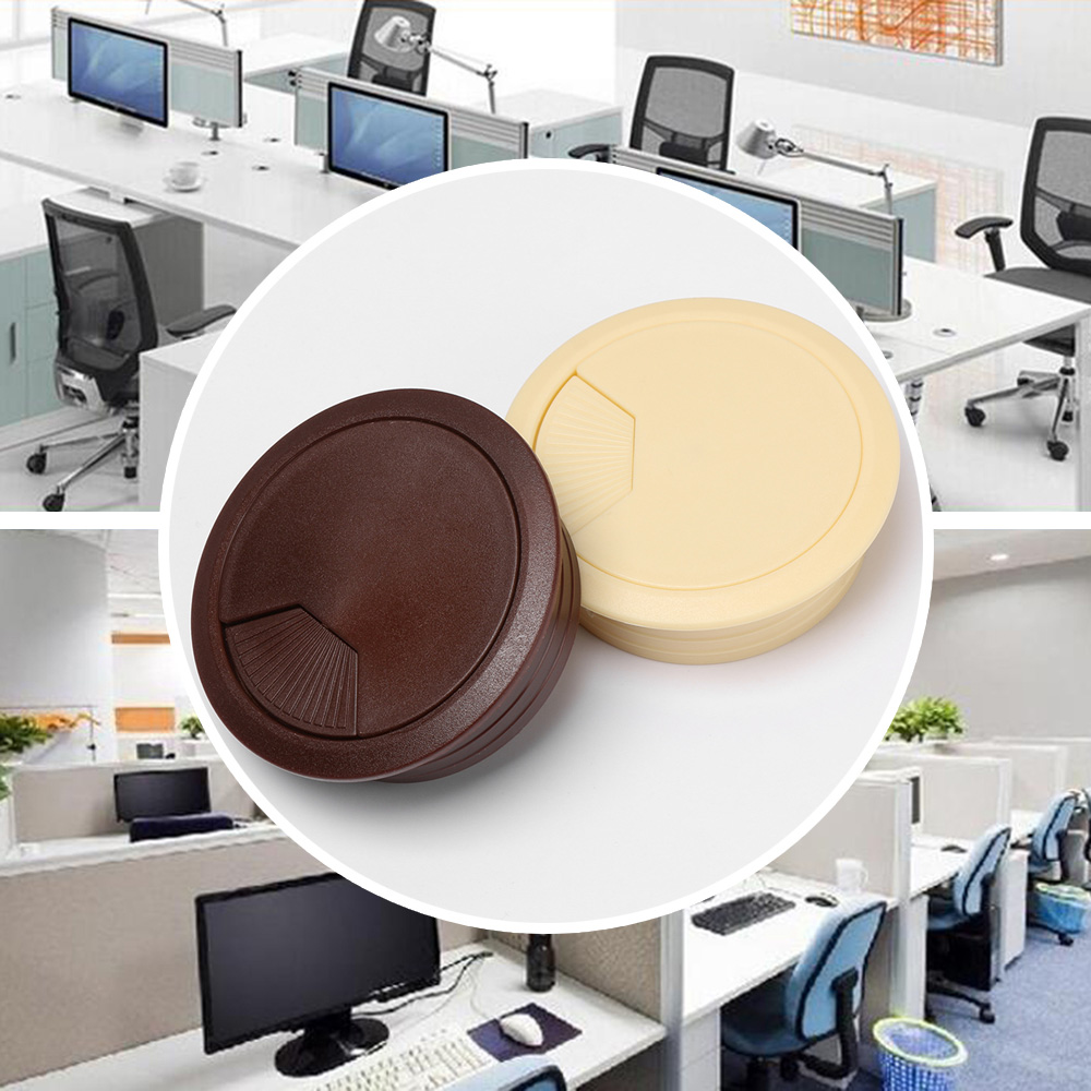 Cubierta de orificio para cabl - Office Furniture And Desks reseña y precio