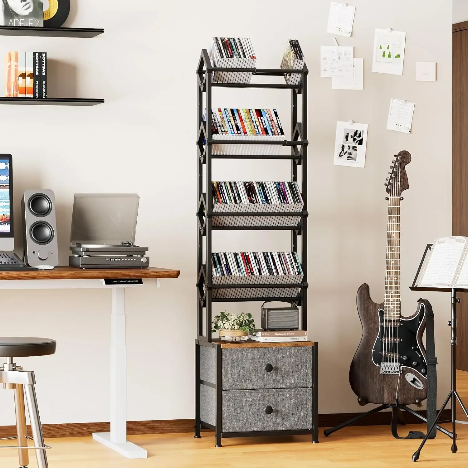 Estante de Almacenamiento para - Bookshelf 5 Tier reseña y precio