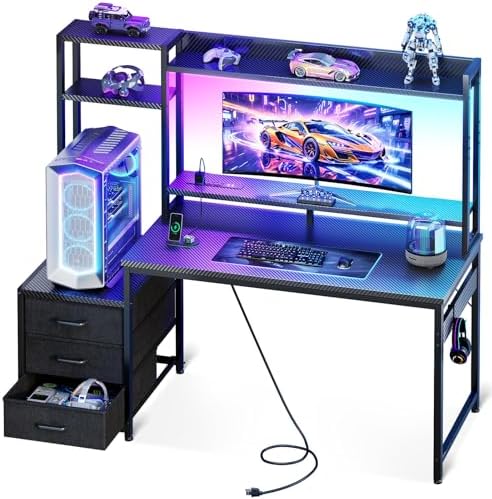 Escritorio para Juegos de 48 P - Gaming Desk With Hutch reseña y precio
