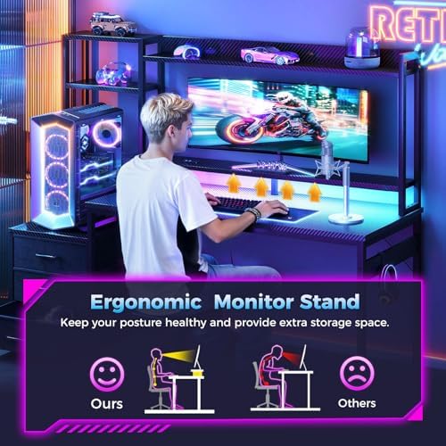 Escritorio para Juegos de 48 P - Gaming Desk With Hutch reseña y precio