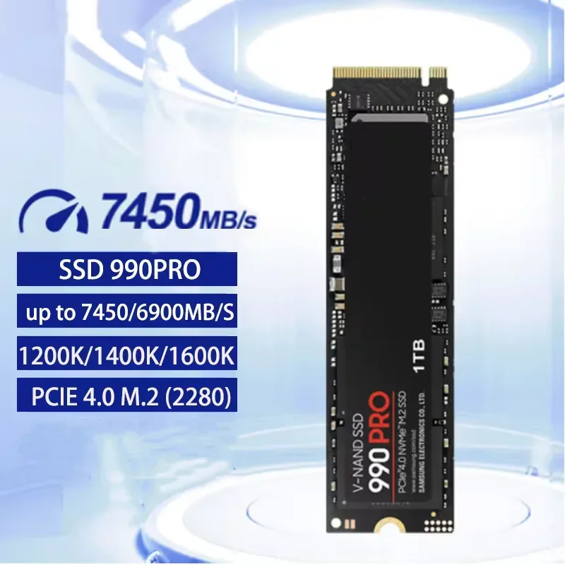 Nuevo SSD NVMe M.2 990 PRO Ori - Gaming Desk With Hutch reseña y precio