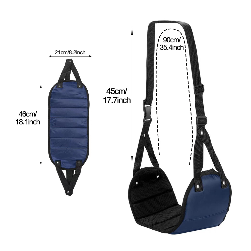 Hamaca para pies de avión, rep - Under Desk Hammock reseña y precio